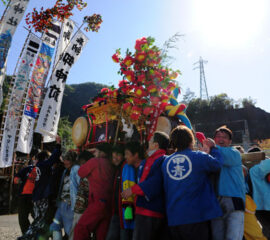 荒嶋神社祭典（下山路地区）